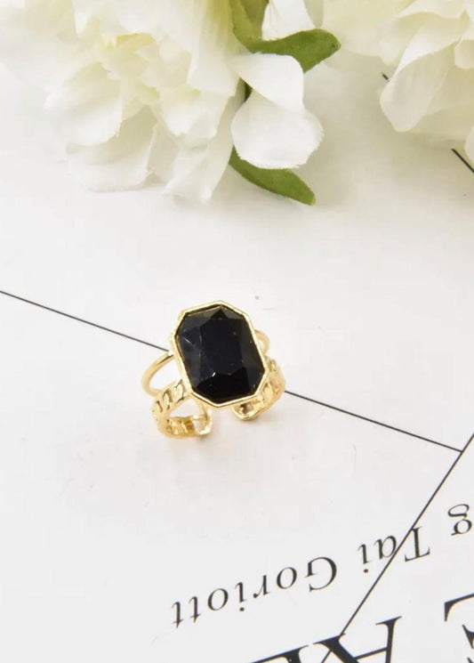 Black pearl Ring