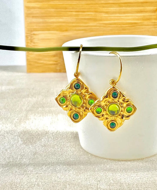 Boucles D’oreilles Royal Green