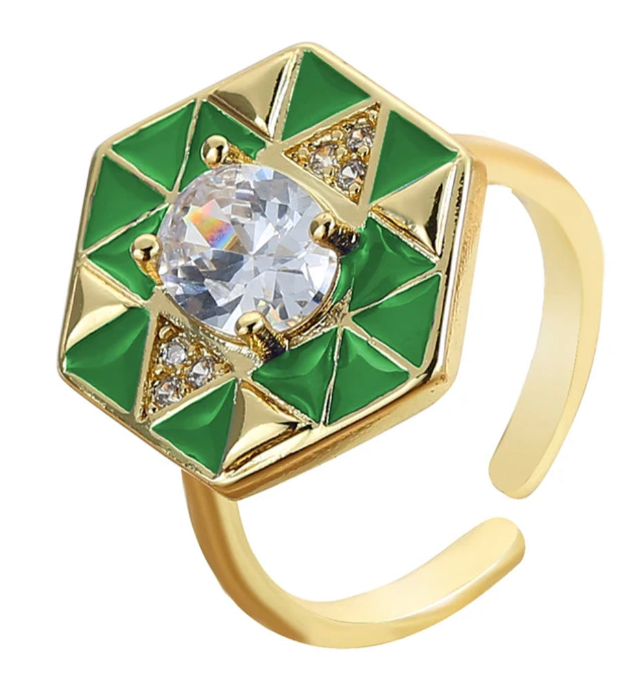 Bague Green Souma