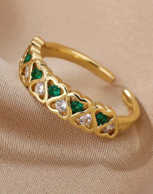 Bague Green Faiza