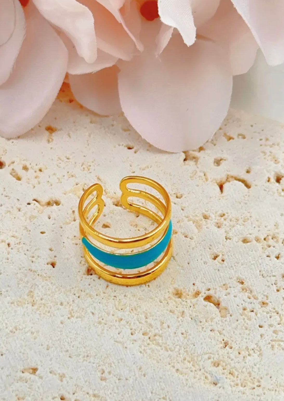 Bague Rail Turquoise